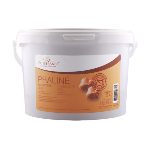 Patisfrance Traditional Hazelnut Praline 50% 5Kg Patisfrance Traditional Hazelnut Praline 50% 5Kg