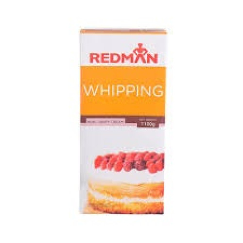 Redman whipping cream 12 x 1.1L Redman whipping cream 12 x 1.1L