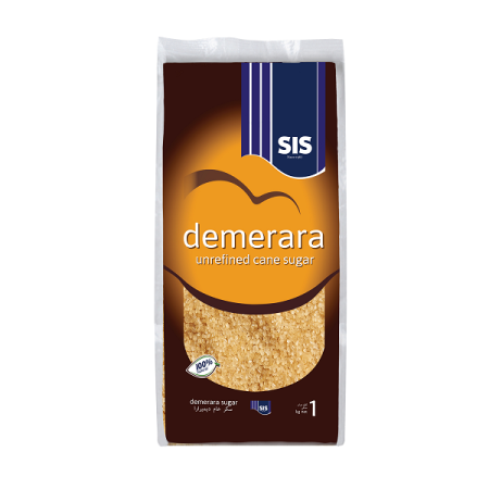 SIS Unrefined Demerara Cane Sugar 24 x 1kg