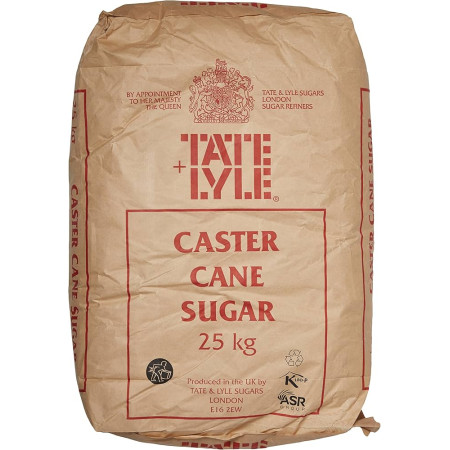 Tate & Lyle Caster Sugar Bulk 1X25kg
