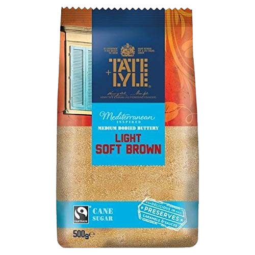 Tate & Lyle Light Brown Soft Sugar 10X500g