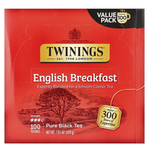 Twinings Black Tea English Breakfast  4 X 100TB