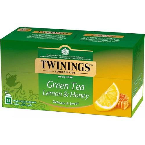 Twinings Green tea Lemon Honey 12 X 25TB