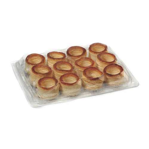 Vol Au Vent Mini round Shell 38mm Blister 5 x 12pcs Vol Au Vent Mini round Shell 38mm Blister 5 x 12pcs