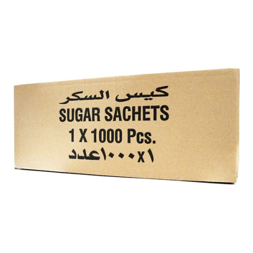 White Sugar Sachets Portions 1000 Pcs White Sugar Sachets Portions 1000 Pcs