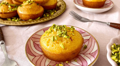 Saffron & Orange Tea Cakes