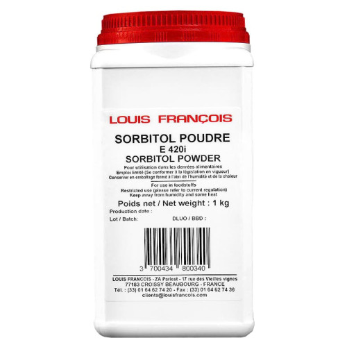 Louis Francois Sorbitol powder E420i 1kg Louis Francois Sorbitol powder E420i 1kg