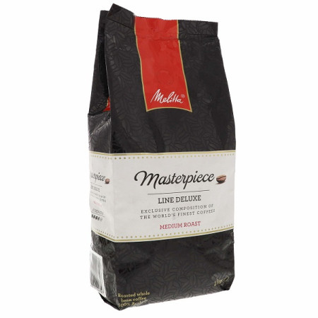 Melitta Masterpiece Roasted Whole Beans Coffee 1Kg Melitta Masterpiece Roasted Whole Beans Coffee 1Kg