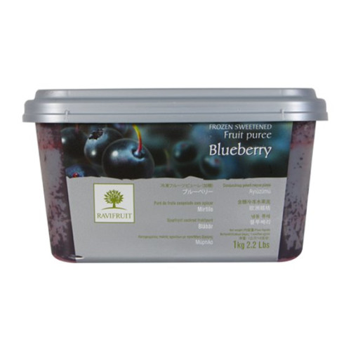 Ravifruit Blueberry Puree Frozen France 1kg Ravifruit Blueberry Puree Frozen France 1kg