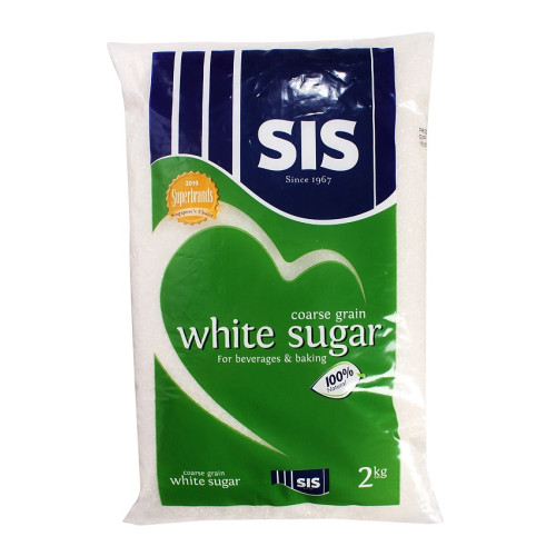 Sis Coarse Grain Sugar Singapore 12 x 2kg Sis Coarse Grain Sugar Singapore 12 x 2kg