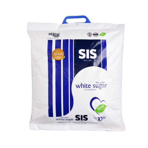 SIS White Sugar Fine Grain Singapore 1 x 10kg SIS White Sugar Fine Grain Singapore 1 x 10kg