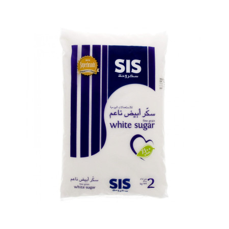 SIS White Sugar Fine Grain Singapore 12 x 2kg