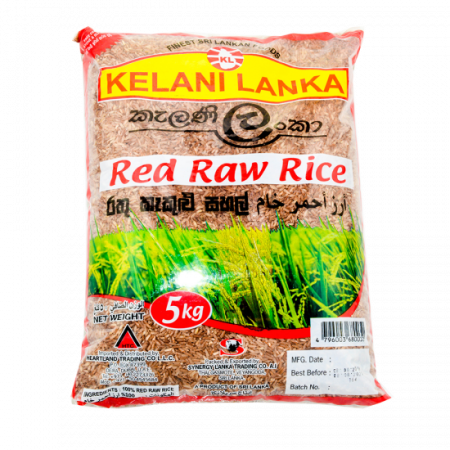 Kelani Lanka  Red Raw Rice 5Kg