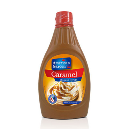 American Garden Caramel Syrup 12X24 Oz