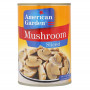 American Garden Mushroom Slice Canned  24 X 425g