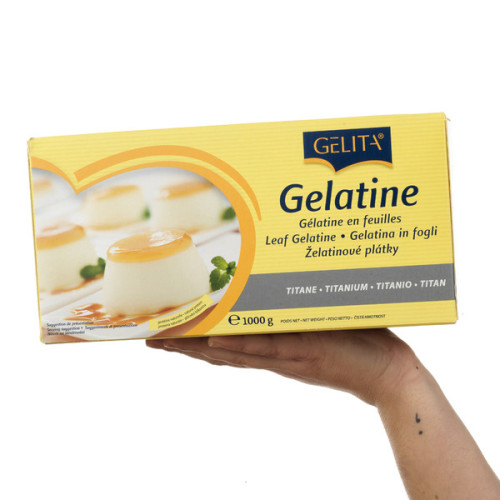 Gelatine Leaves (Bronze Gelatine Leaves) Germany 1 Kg Gelatine Leaves (Bronze Gelatine Leaves) Germany 1 Kg