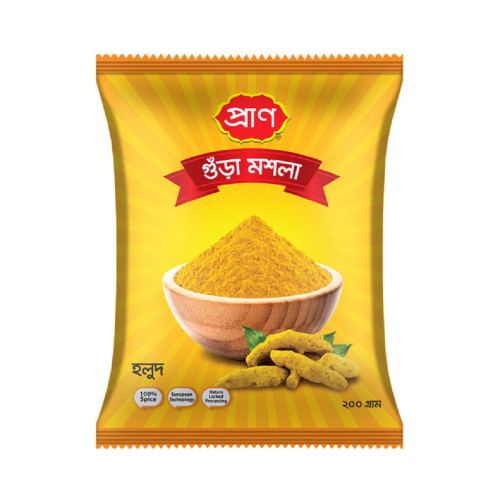 Pran Turmeric Powder Packet 48 x 200g Pran Turmeric Powder Packet 48 x 200g